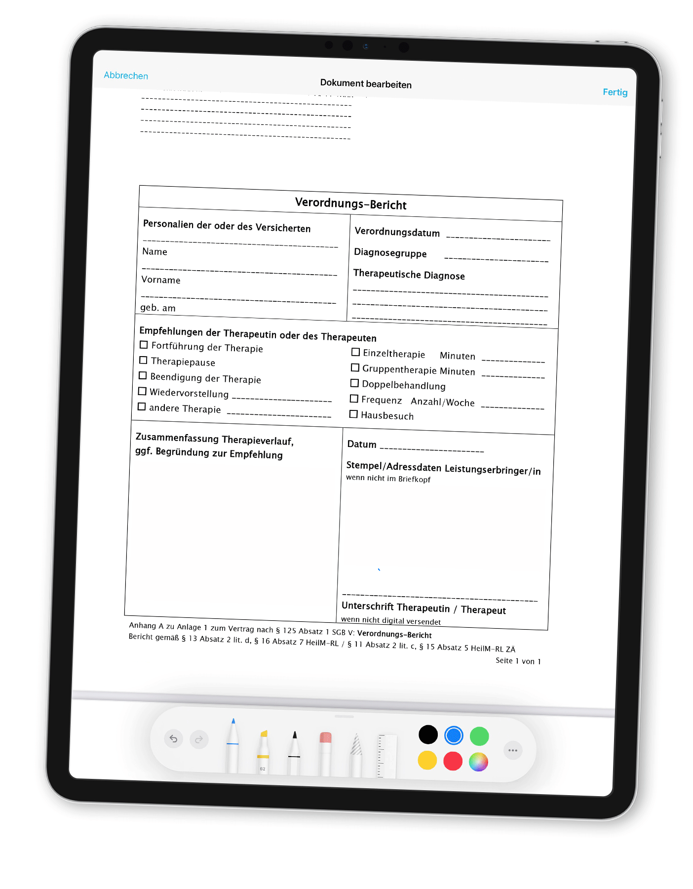 iPrax Praxisoftware Logopädie Papierlos